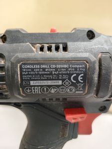 Б/в Шурупокрут Dnipro-M cd-201hbc compact 1акб 4ah зп 01-200833077