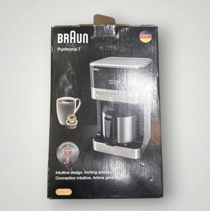 Б/у Кофеварка Braun kf 7125 bk 01-200548777
