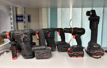 Б/в Набір інструментів Dnipro-M dhr-203 bcx /dhr-203 bcx /dga201bc /cd-201hbc /2акб 6ah/2акб 4ah/зп fc230 dual 01-200867182