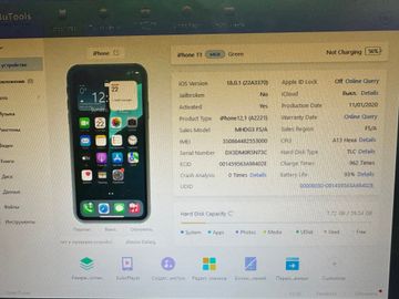 Б/у Мобильный телефон Apple iphone 11 64gb 01-200878033