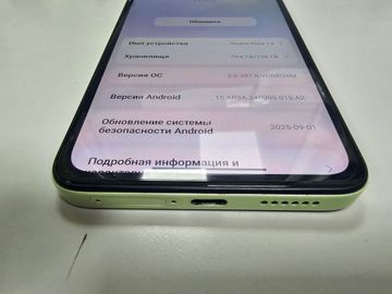 Б/в Мобільний телефон Xiaomi redmi note 14 6/128gb 01-200885567