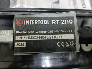 Б/у Паяльник для труб Intertool rt-2110 01-200887746