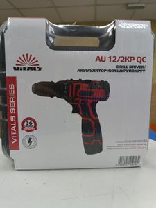 Б/в Дриль-шурупокрут акумуляторний Vitals au 12/2kp 16-000271212