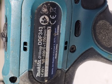 Б/в Шурупокрут Makita ddf343 1frev 1.3ah +зп 01-200925557