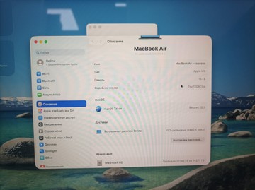 Б/у Ноутбук Apple macbook air 15" m3 2024 01-200929192