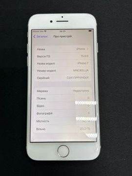 Б/в Мобільний телефон Apple iphone 7 32gb 01-200929388