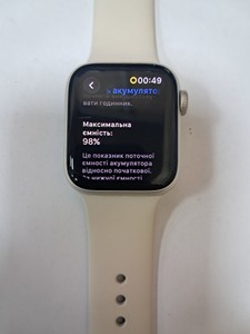 Б/в Смарт-годинник Apple watch se 2 gps 40mm aluminium case 01-200905882