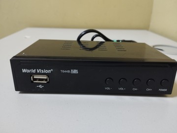 Б/в Ресивер ТВ World Vision t644b fm 01-200975262
