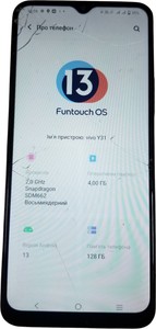 Б/в Мобільний телефон Vivo y31 4/128gb 01-200917027