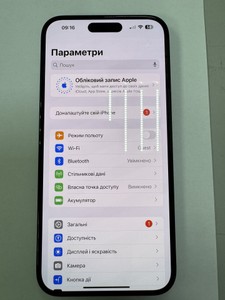 Б/в Мобільний телефон Apple iphone 16 plus 128gb esim 01-200983791