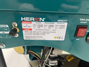 Б/у Генератор Heron 8896317 01-201003913
