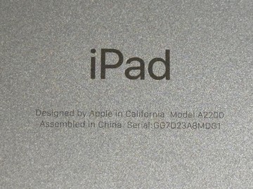 Б/в Планшет Apple ipad 7gen 10.2 32gb wi-fi/ lte 01-201007270