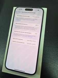 Б/в Мобільний телефон Apple iphone 15 plus 256gb 01-201020680