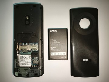 Б/в Мобільний телефон Ergo b185 01-201031168