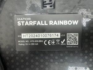 Б/в Клавіатура Hator starfall rainbow htk-609 01-201063705