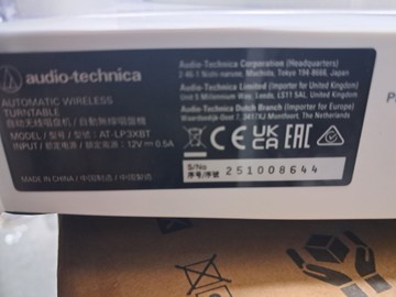 Б/в Програвач вінілових платівок Audio-Technica at-lp3xbt 01-201054890