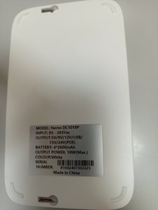 Б/в ДБЖ для роутера Power Bank dc1018p 5v/9v/12v+usb 10400mah 01-201096344