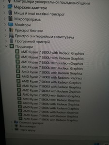 Б/в Ноутбук Hp probook 635 aero g8 13"/ ryzen 7 5800u/ ram16gb/ ssd512gb/ uhd 01-201101575