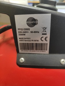 Б/в Обігрівач Equation pf02-3300g 01-201102706