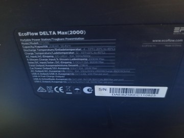 Б/в Зарядна станція Ecoflow delta max 2000 01-201107124