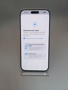 Б/в Мобільний телефон Apple iphone 16 pro max 256gb esim 01-201002813