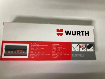 Б/у Отвертка с комплектом бит Wurth art.06134895 01-201127049