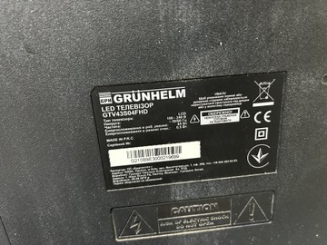 Б/в Телевізор Grunhelm gtv43s04fhd 01-201177271