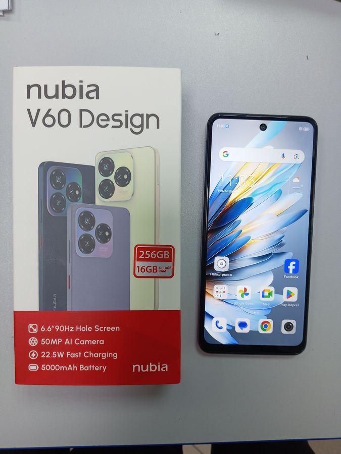 nubia v60 design 6/256gb