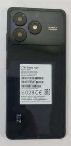 01-200790402: Zte blade a36 4/64gb