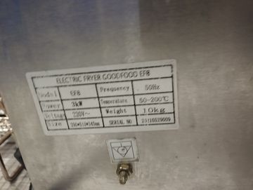 Б/у Фритюрница Goodfood ef8 01-200797369