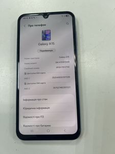 01-200801878: Samsung galaxy a15 sm-a155f 4/128gb