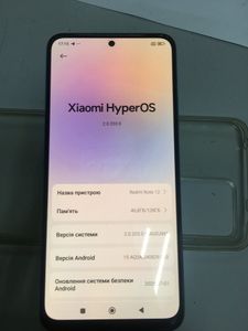 Б/в Мобільний телефон Xiaomi redmi note 12 4/128gb 01-200803251