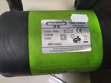 Б/у Пила цепная Florabest fks 2200 a1 01-200814938