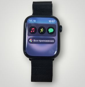 Б/в Смарт-годинник Apple watch series 7 gps 45mm aluminum case with sport 01-200635905