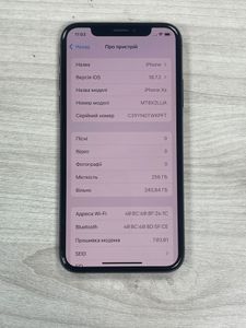 Б/в Мобільний телефон Apple iphone xs 256gb 01-200818085