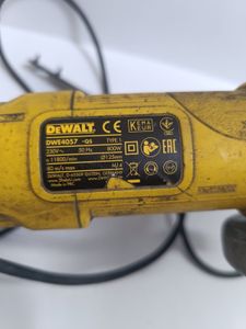 Б/у Угловая шлифмашина Dewalt dwe4057 01-200828235