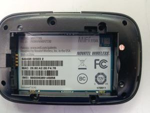 Б/в Бездротовий маршрутизатор Novatel mifi 7730l 01-200831038