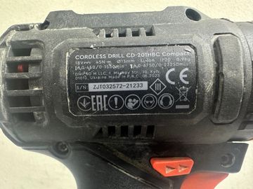 Б/в Шурупокрут Dnipro-M cd-201hbc compact 1акб 4ah зп 01-200844917