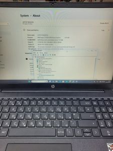 Б/в Ноутбук Hp 15/ryzen 5 7520u ddr5/8gb ddr5/ssd 250 gb/*інтегрована 01-200848041