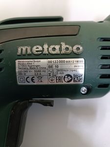 Б/у Дрель ударная Metabo be 10 01-200860244