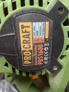 Б/в Шліфмашина стрічкова Procraft pbs-1600 01-200861665