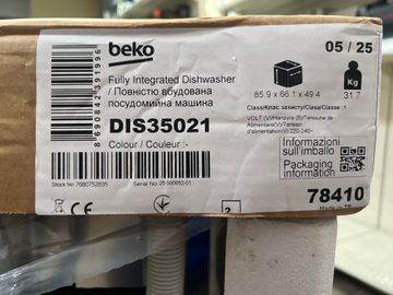 Б/в Посудомийна машина Beko dis35021 01-200862854