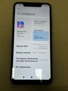 Б/в Мобільний телефон Xiaomi redmi note 6 pro 4/64gb 01-200876635