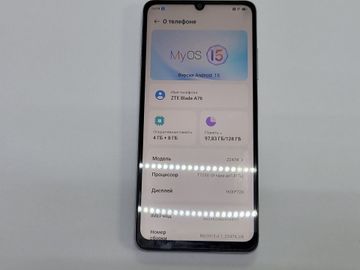 Б/у Мобильный телефон Zte blade a76 4/128gb 01-200879810