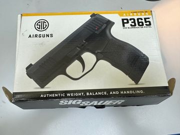 Б/в Пневматичний пістолет Sig Sauer air p365 blowback 4,5 мм 01-200883821