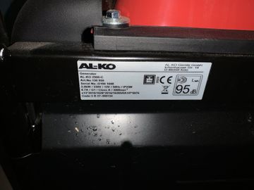 Б/у Генератор Al-Ko 2500 c 01-200903459