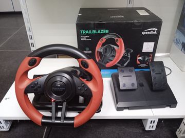 Б/у Руль игровой Speedlink trailblazer racing wheel 01-200904622