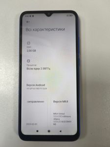 Б/в Мобільний телефон Xiaomi redmi 9a 2/32gb 01-200913444