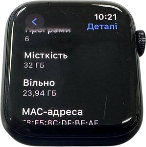 Б/в Смарт-годинник Apple watch se 2 gps 44mm aluminium case 01-200884574