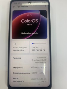 Б/в Мобільний телефон Oppo a5 pro 4g 8/128gb 01-200940727
